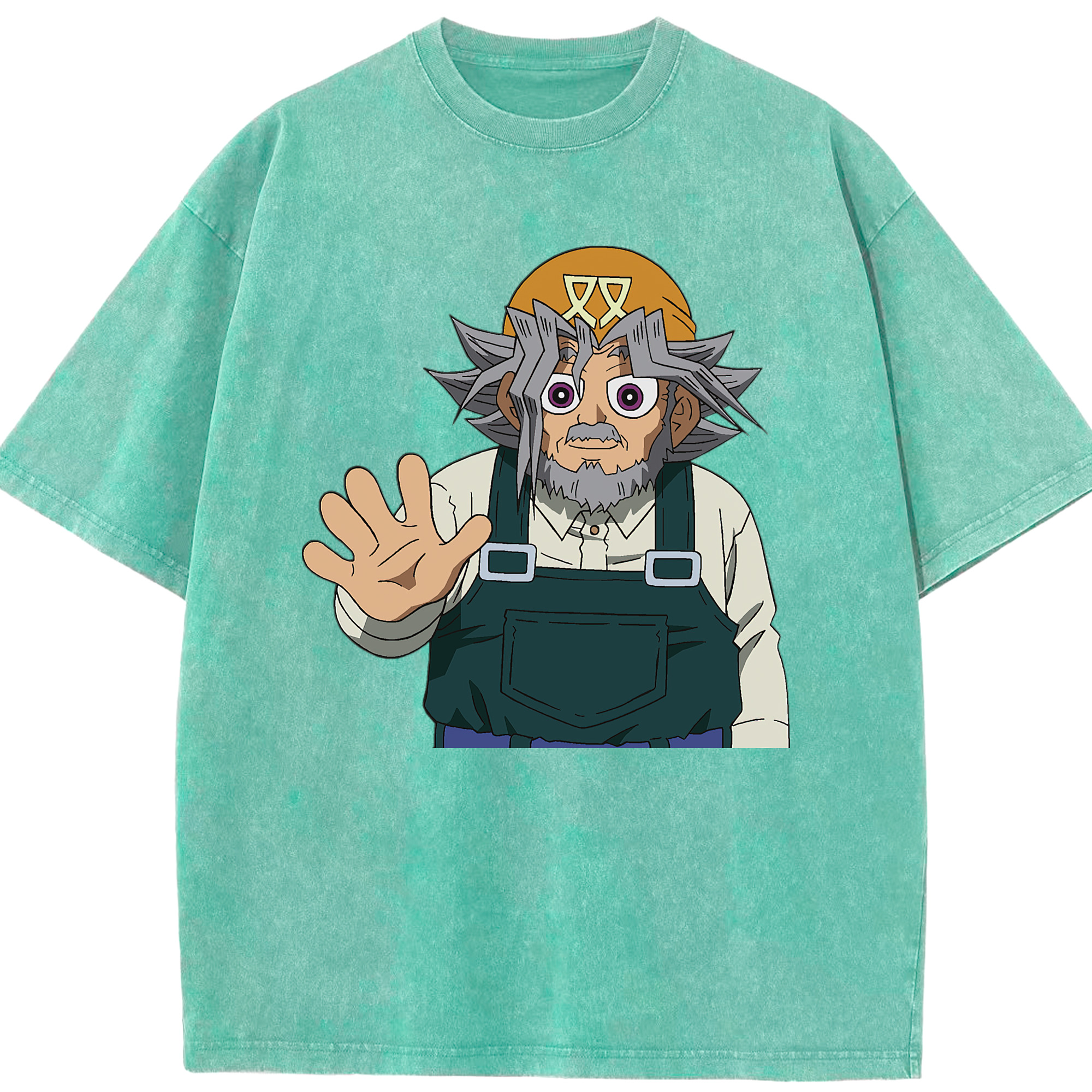 （画像用） 遊☆戯☆王 Yu-Gi-Oh! 綿100% ヴィンテージ風 半袖Tシャツ（フロントプリント）